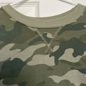 camo dress midi